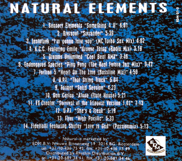 Various : Natural Elements (CD, Mixed)