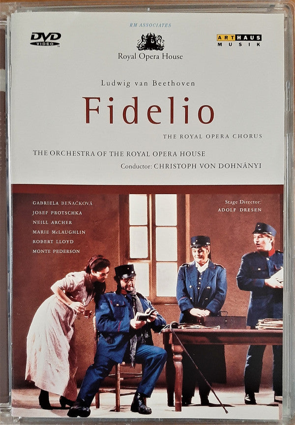 Ludwig van Beethoven / Gabriela Beňačková, Josef Protschka, Neill Archer, Marie McLaughlin, Robert Lloyd (4), Monte Pederson / Chorus Of The Royal Opera House, Covent Garden, Orchestra Of The Royal Opera House, Covent Garden / Christoph von Dohnányi, Adol : Fidelio (DVD-V, PAL)