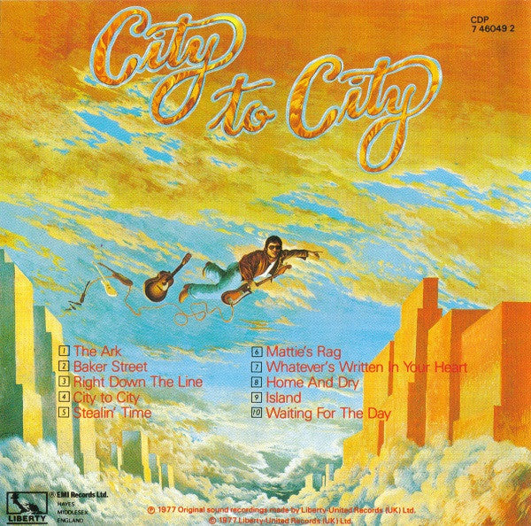 Gerry Rafferty : City To City (CD, Album, RE)
