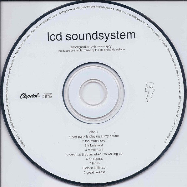 LCD Soundsystem : LCD Soundsystem (2xCD, Album)