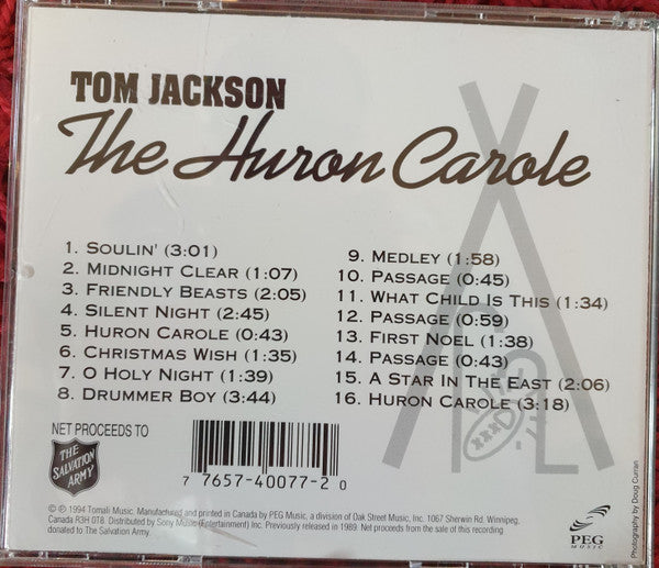 Tom Dale Jackson : The Huron Carole (CD, Album)