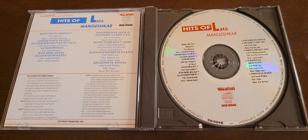Lata Mangeshkar : Hits Of (CD, Comp)