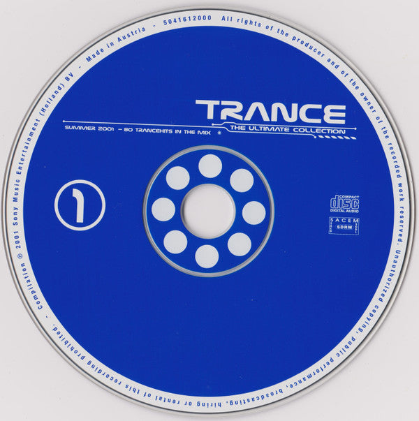 Various : Trance - The Ultimate Collection - Summer 2001 (4xCD, Comp, Mixed)