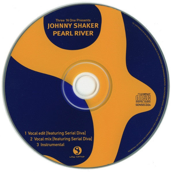 Three 'N One Presents Johnny Shaker : Pearl River (CD, Single)