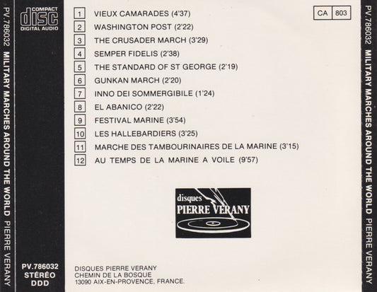 Musique Des Équipages De La Flotte De Toulon : Marches Militaires A Travers Le Monde (CD)