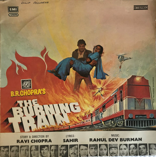 R. D. Burman, Sahir Ludhianvi : The Burning Train (LP, Gat)