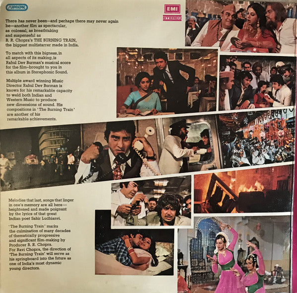 R. D. Burman, Sahir Ludhianvi : The Burning Train (LP, Gat)