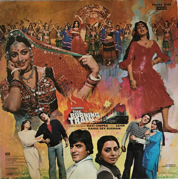 R. D. Burman, Sahir Ludhianvi : The Burning Train (LP, Gat)
