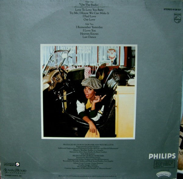 Donna Summer : Greatest Hits - Volume One (LP, Comp)