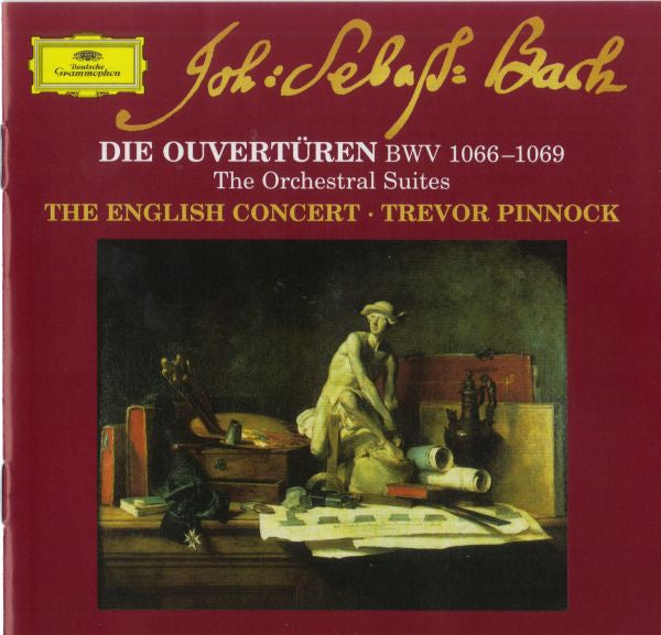 Johann Sebastian Bach, The English Concert, Trevor Pinnock : Die Ouvertüren BWV 1066-1069 (The Orchestral Suites) (CD, Comp)