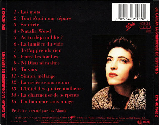 Jil Caplan : La Charmeuse De Serpents (CD, Album)