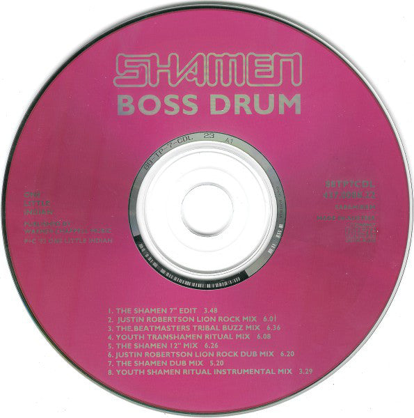 The Shamen : Boss Drum (CD, Single)