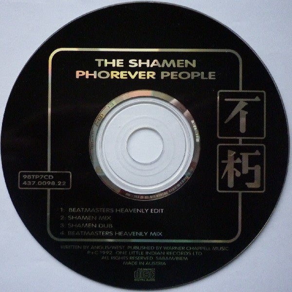 The Shamen : Phorever People (CD, Single)