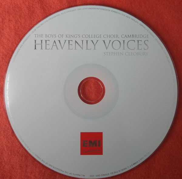 Boys Of King's College Choir, Cambridge, Stephen Cleobury : Heavenly Voices (CD)