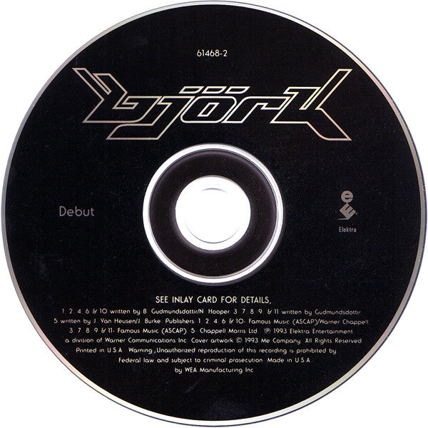Björk : Debut (CD, Album)