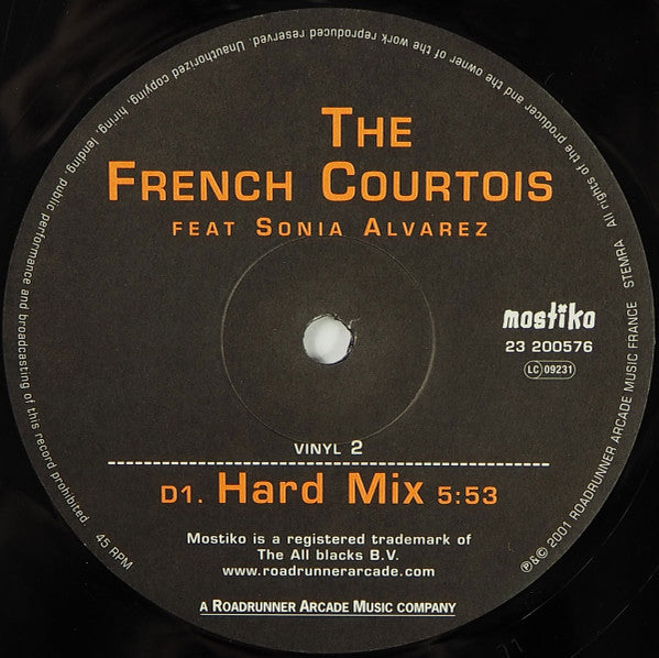 Stan Courtois Feat Sonia Alvarez : Realize (2x12")