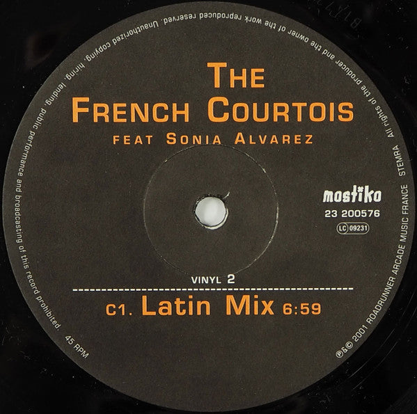Stan Courtois Feat Sonia Alvarez : Realize (2x12")