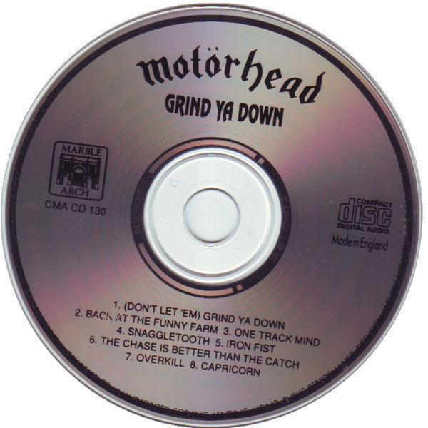 Motörhead : Grind Ya Down (CD, Comp)