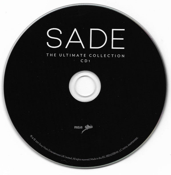 Sade : The Ultimate Collection (2xCD, Comp, RE, Son)
