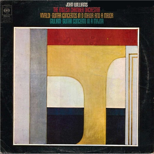 Antonio Vivaldi / Mauro Giuliani (2), John Williams (7), English Chamber Orchestra : Guitar Concertos In D Major And A Major / Guitar Concerto In A Major (LP)