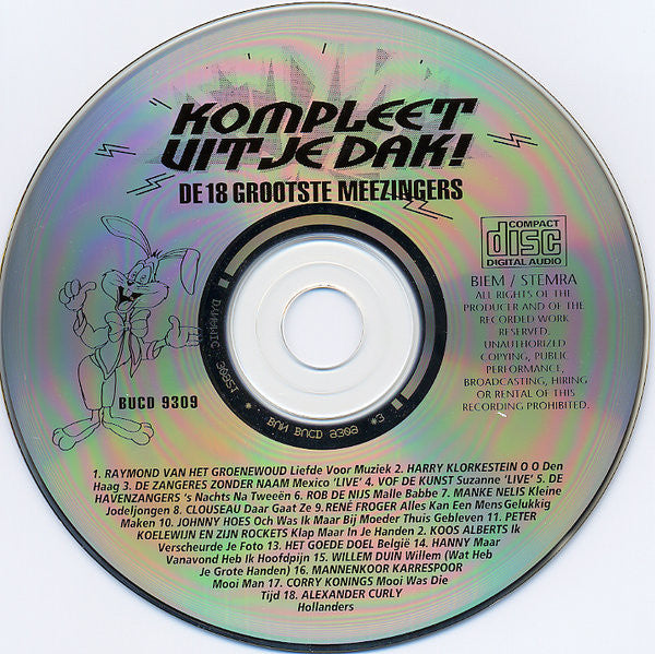 Various : Kompleet Uit Je Dak! (CD, Comp)
