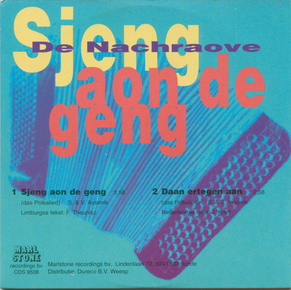 De Nachraove : Sjeng Aon De Geng (CD, Single)