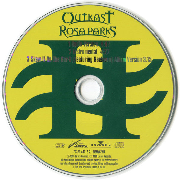 OutKast : Rosa Parks (CD, Single)