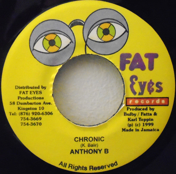 Anthony B / Bullet Proof (8) : Chronic / Tender Touch (7")