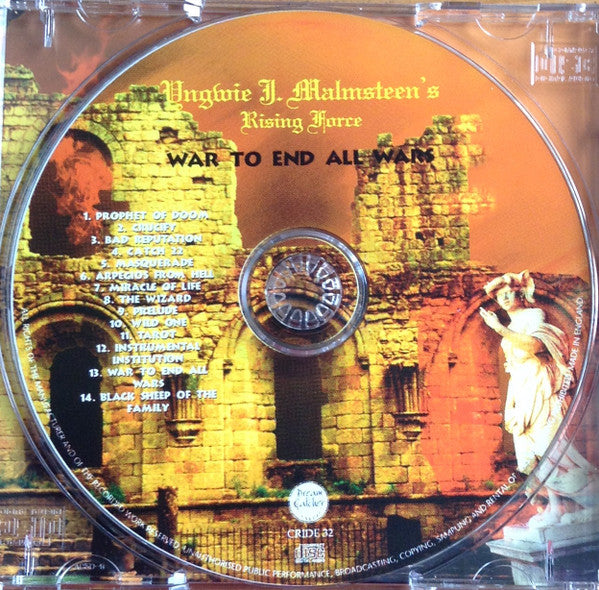 Yngwie J. Malmsteen's Rising Force : War To End All Wars (CD, Album)