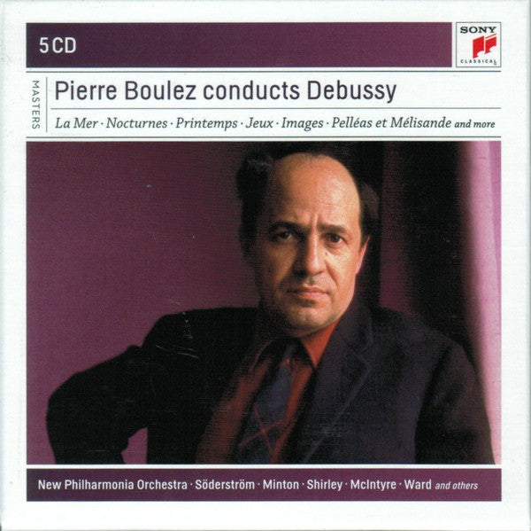 Pierre Boulez, Claude Debussy : Pierre Boulez Conducts Debussy (5xCD, Comp)