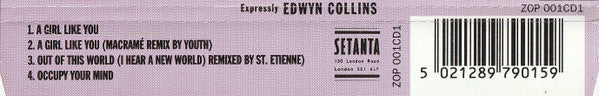 Edwyn Collins : A Girl Like You (CD, Single)