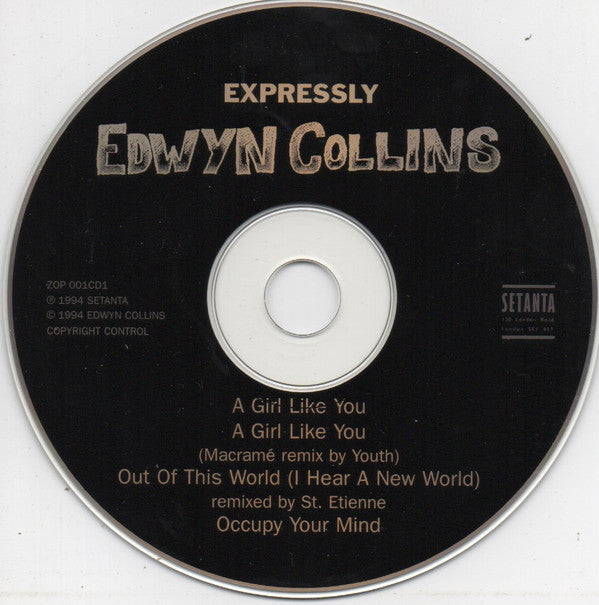 Edwyn Collins : A Girl Like You (CD, Single)