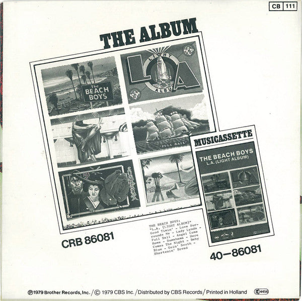 The Beach Boys : Lady Lynda (7", Single)