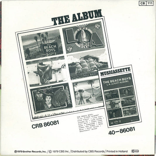 The Beach Boys : Lady Lynda (7", Single)