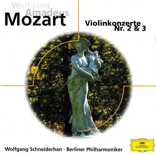 Wolfgang Amadeus Mozart, Wolfgang Schneiderhan, Berliner Philharmoniker : Violinkonzerte Nr. 2 & 3 (CD)