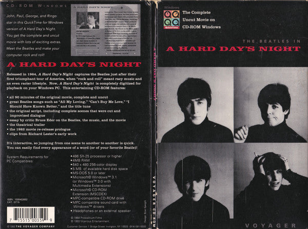 The Beatles : A Hard Day's Night (CD-ROM, Win)