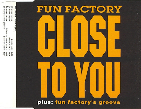 Fun Factory : Close To You (CD, Maxi)