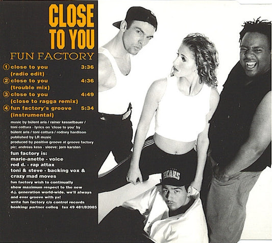 Fun Factory : Close To You (CD, Maxi)