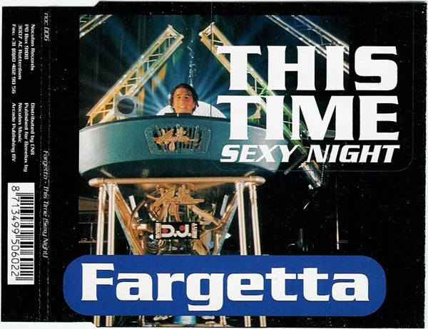 Fargetta : This Time (Sexy Night) (CD, Maxi)