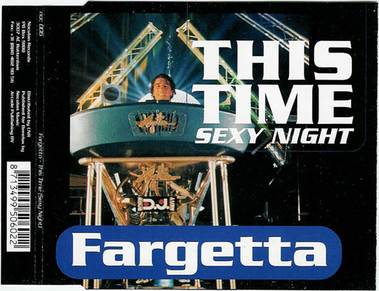 Fargetta : This Time (Sexy Night) (CD, Maxi)