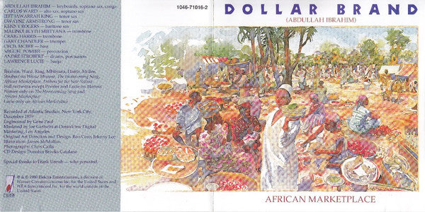 Dollar Brand / Abdullah Ibrahim : African Marketplace (CD, Album, RE)