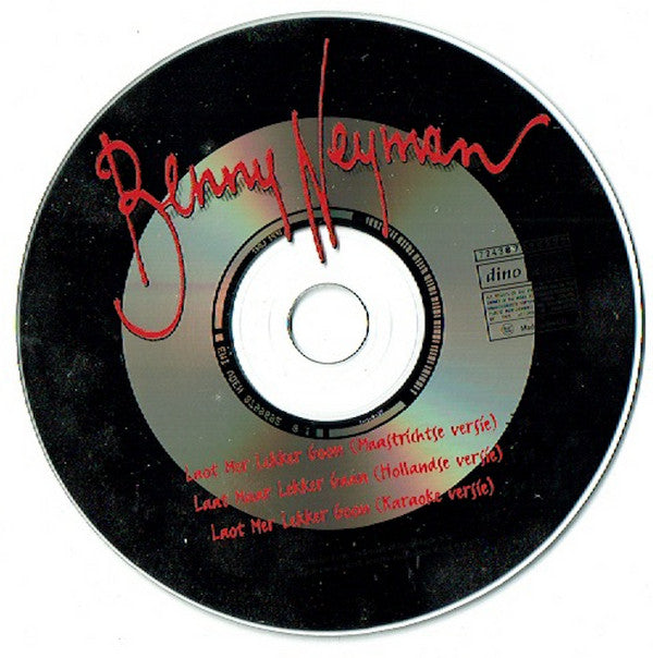 Benny Neyman : Laot Mer Lekker Goon (CD, Maxi)
