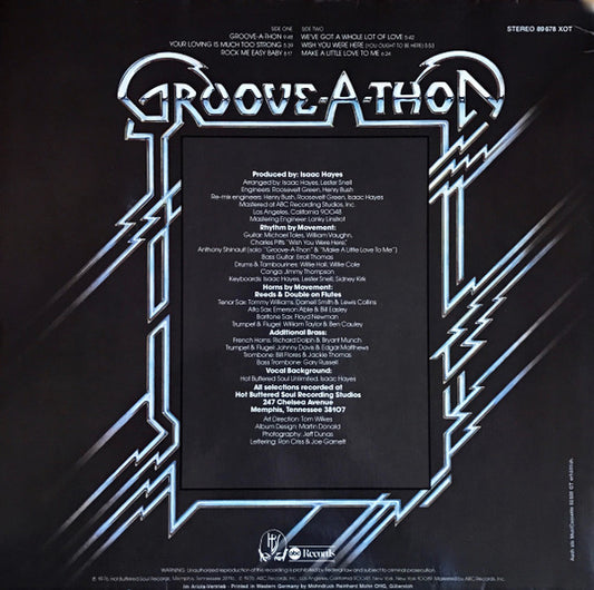 Isaac Hayes : Groove-A-Thon (LP, Album)