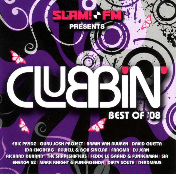 Various : SLAM!FM Presents Clubbin' - Best Of '08 (2xCD, Comp, Mixed)