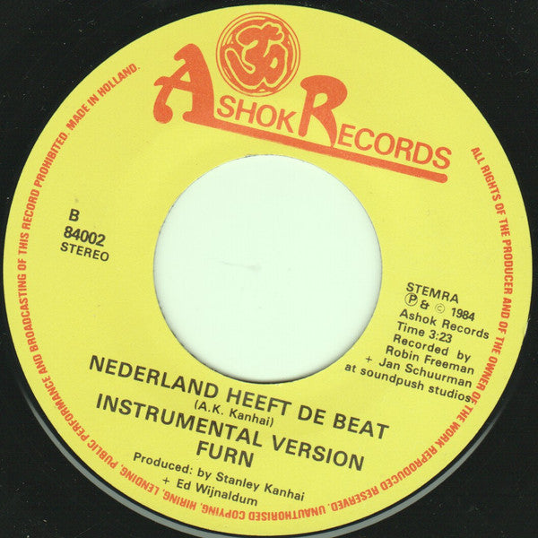 Furn : Nederland Heeft De Beat (7", Single)