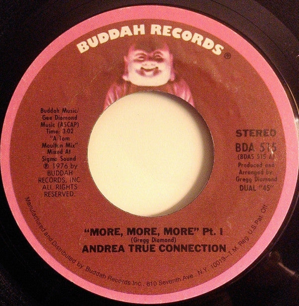 Andrea True Connection : More, More, More (7", Styrene, Pit)
