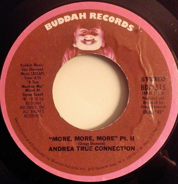 Andrea True Connection : More, More, More (7", Styrene, Pit)
