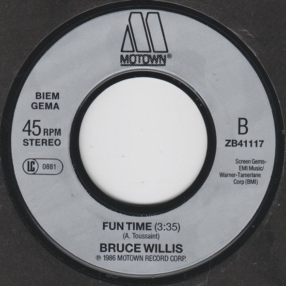 Bruce Willis : Respect Yourself (7", Single)