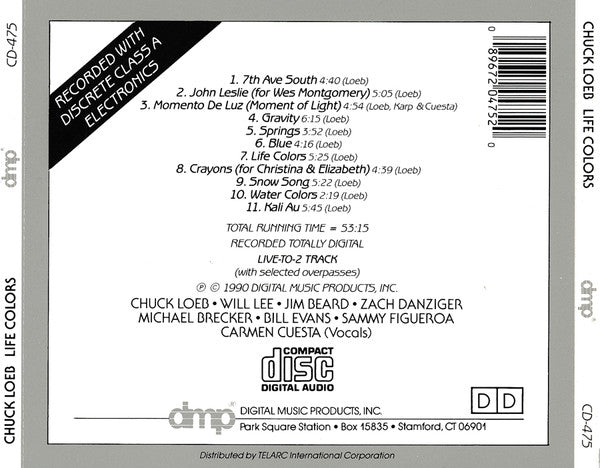Chuck Loeb : Life Colors (CD, Album)
