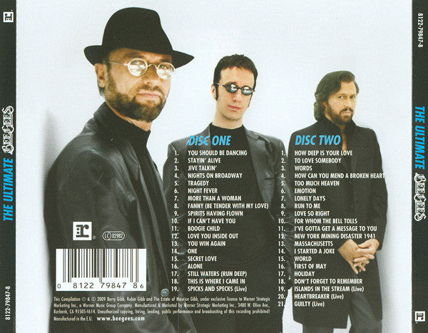 Bee Gees : The Ultimate Bee Gees (2xCD, Comp, Sli)